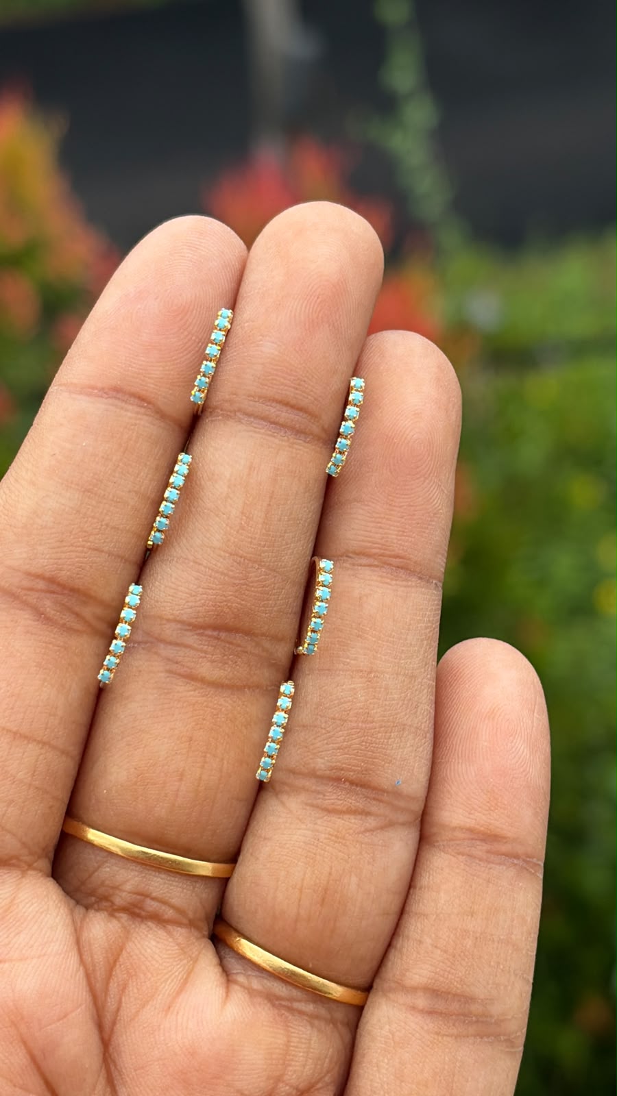 Light Blue Nose Ring
